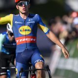 Belle victoire pour Thibau Nys KEYSTONE/LAURENT GILLIERON